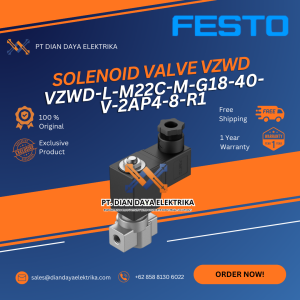 festo vzwd l m22c m g18 40 v 2ap4 8 r1 solenoid valve vzwd
