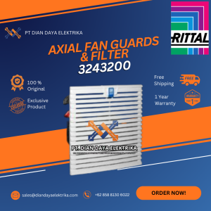 rittal 3243200 axial fan guards & filter