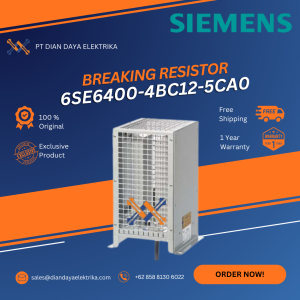 siemens 6se6400 4bc12 5ca0 breking resistor