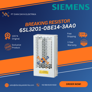 siemens 6sl3201 0be14 3aa0 breaking resistor
