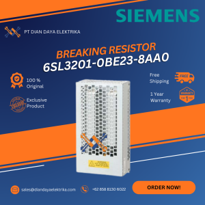 siemens 6sl3201 0be23 8aa0 breking resistor