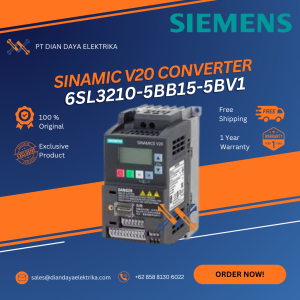 siemens 6sl3210 5bb15 5bv1 sinamic v20 converter