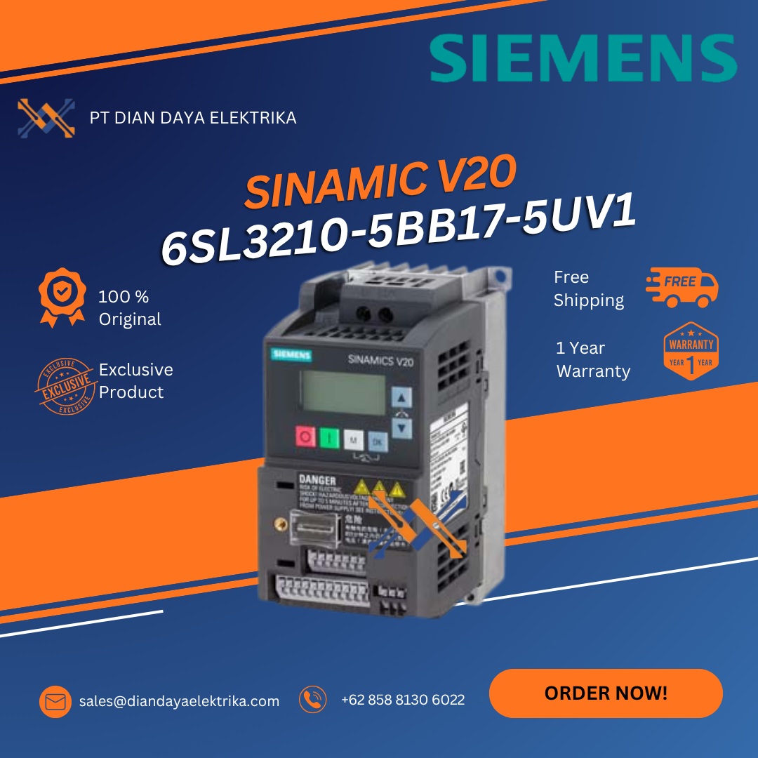siemens 6sl3210 5bb17 5uv1 sinamic v20 converter siemens 6sl3210 5bb17 5uv1 sinamic v20 converter