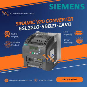 siemens 6sl3210 5bb21 1av0 sinamic v20 converter