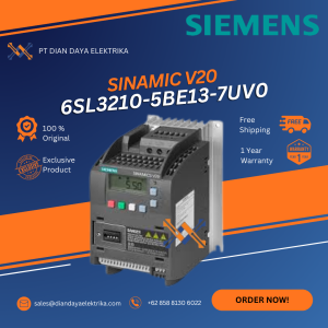 siemens 6sl3210 5be13 7uv0 sinamic v20 converter