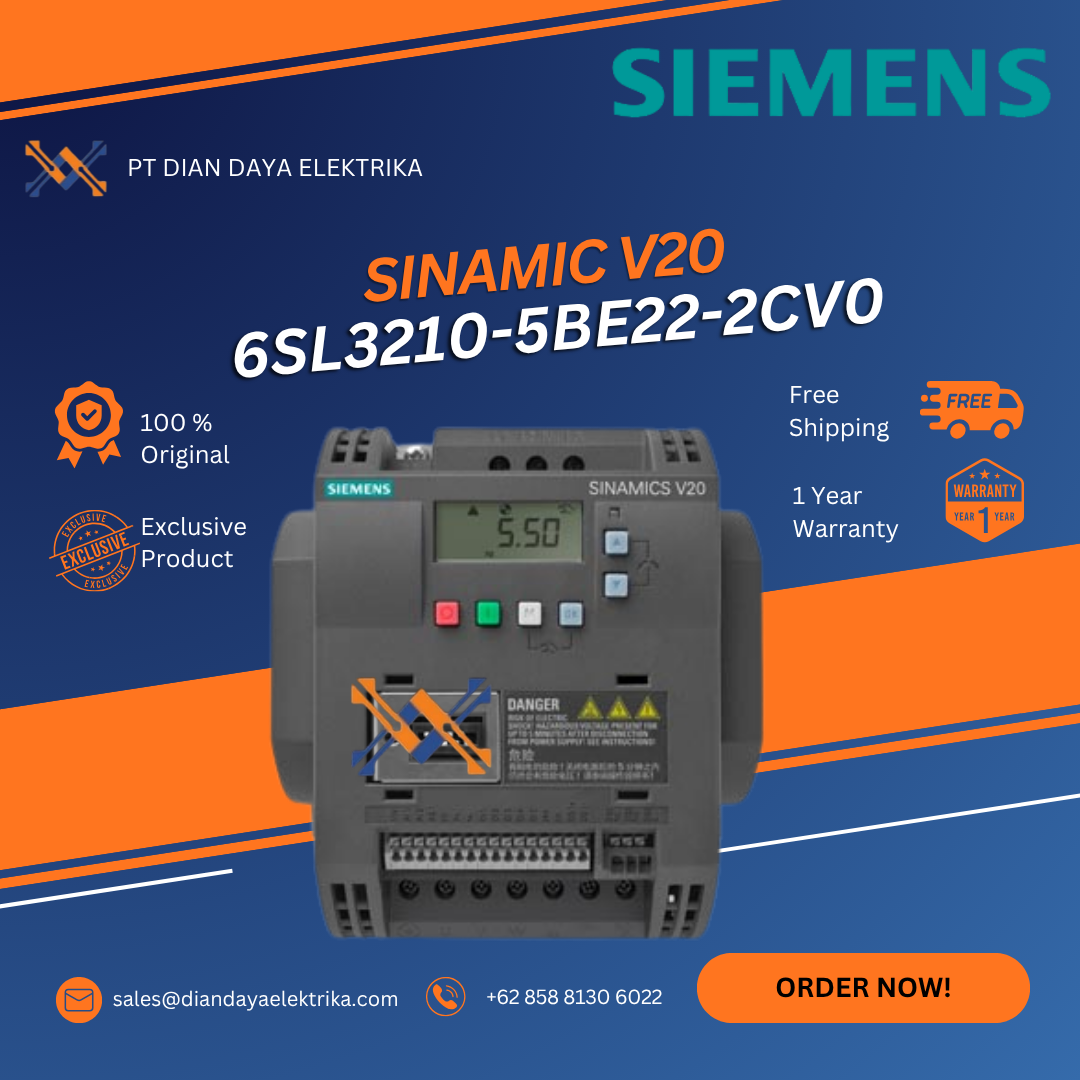 siemens 6sl3210 5be22 2cv0 sinamic v20 converter siemens 6sl3210 5be22 2cv0 sinamic v20 converter