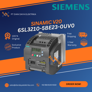 siemens 6sl3210 5be23 0uv0 sinamic v20 converter