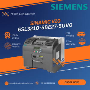 siemens 6sl3210 5be27 5uv0 sinamic v20 converter