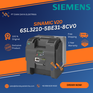 siemens 6sl3210 5be31 8cv0 sinamic v20 converter
