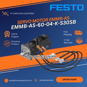 festo emmb as 60 04 s30s servo motor emmb as