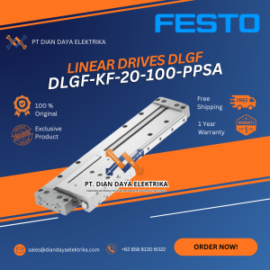 festo dlgf kf 20 100 ppsa linear drives dlgf