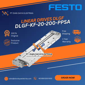 festo dlgf kf 20 200 ppsa linear drives dlgf