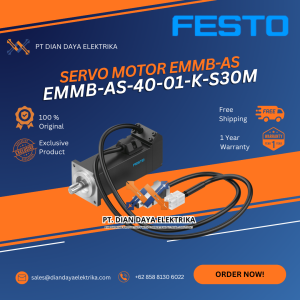 festo emmb as 40 01 k s30m servo motor emmb as