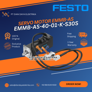festo emmb as 40 01 k s30s servo motor emmb as