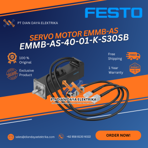 festo emmb as 40 01 k s30sb servo motor emmb as