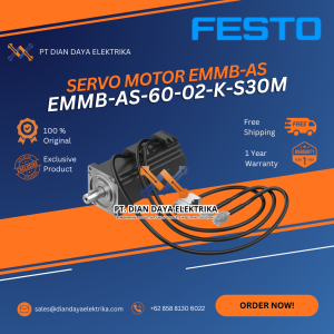 festo emmb as 60 02 k s30m servo motor emmb as