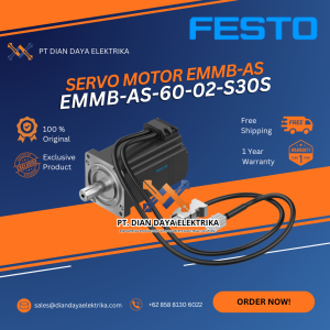 festo emmb as 60 02 s30s servo motor emmb as