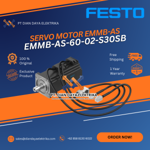 festo emmb as 60 02 s30sb servo motor emmb as