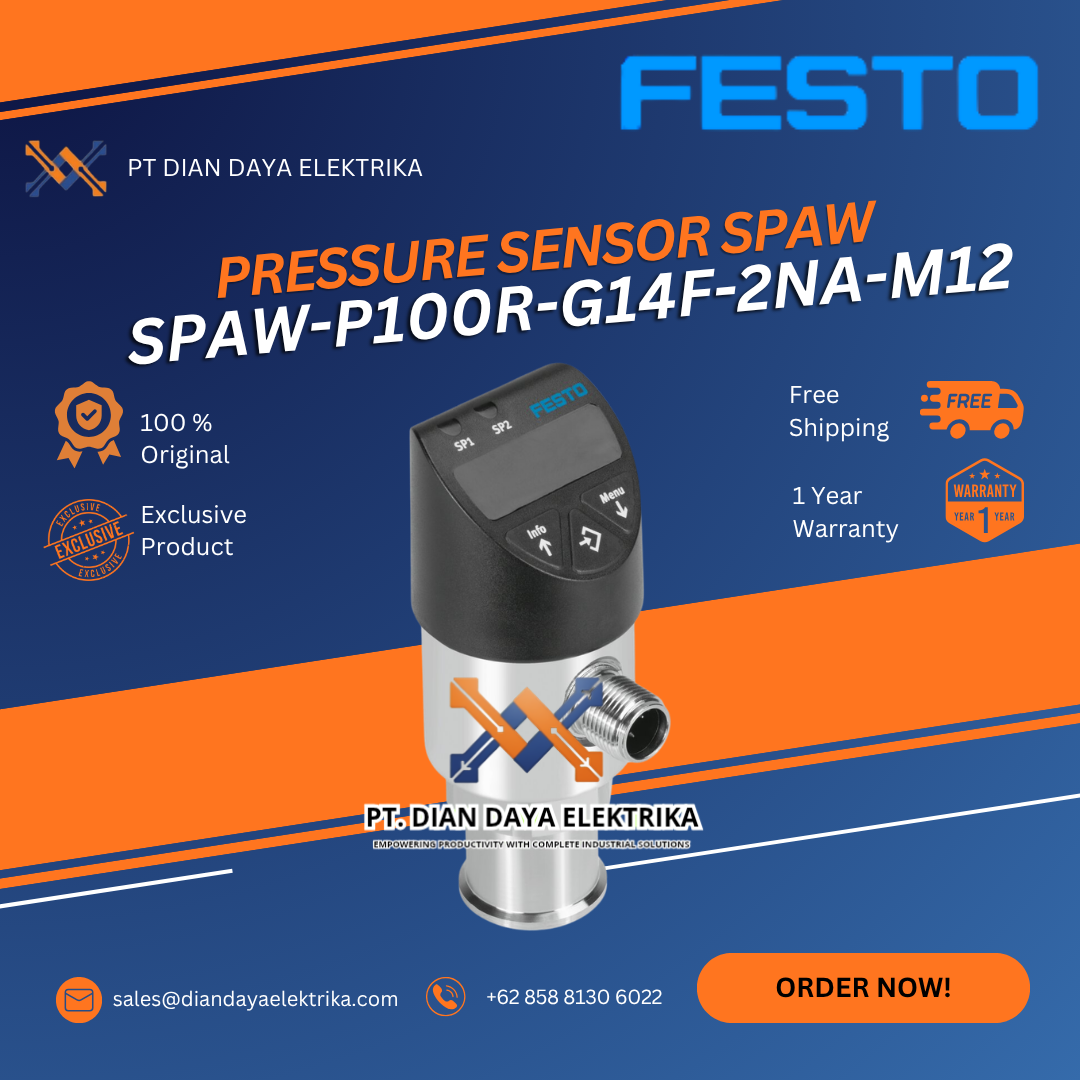 festo spaw p100r g14f 2na m12 pressure sensor spaw festo spaw p100r g14f 2na m12 pressure sensor spaw