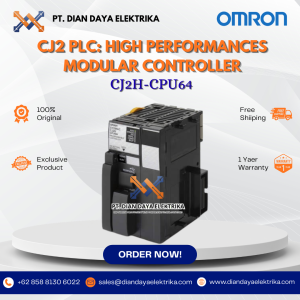 omron cj2h cpu64 high performances modular controller