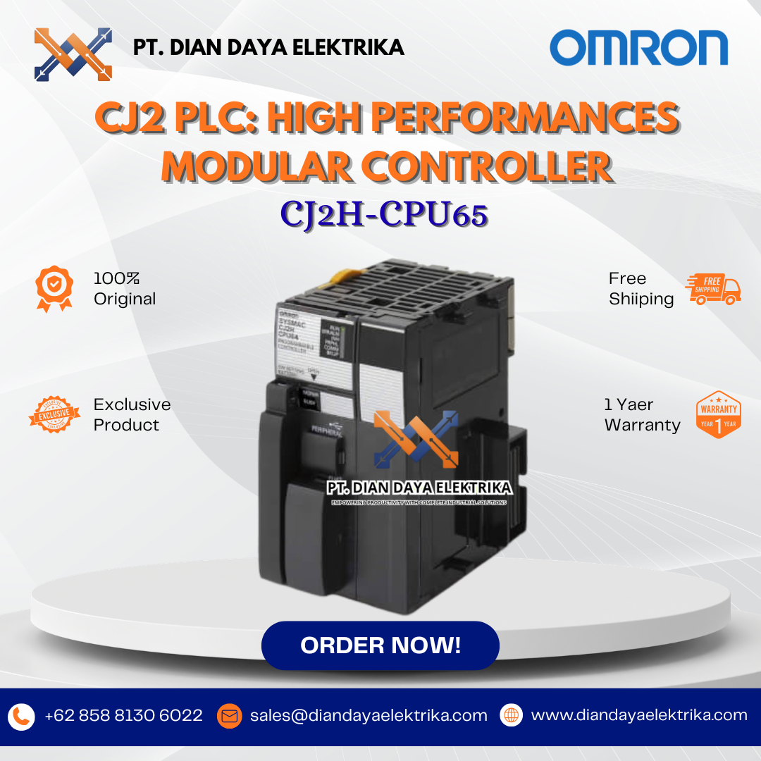 omron cj2h cpu65 high performances modular controller omron cj2h cpu65 high performances modular controller