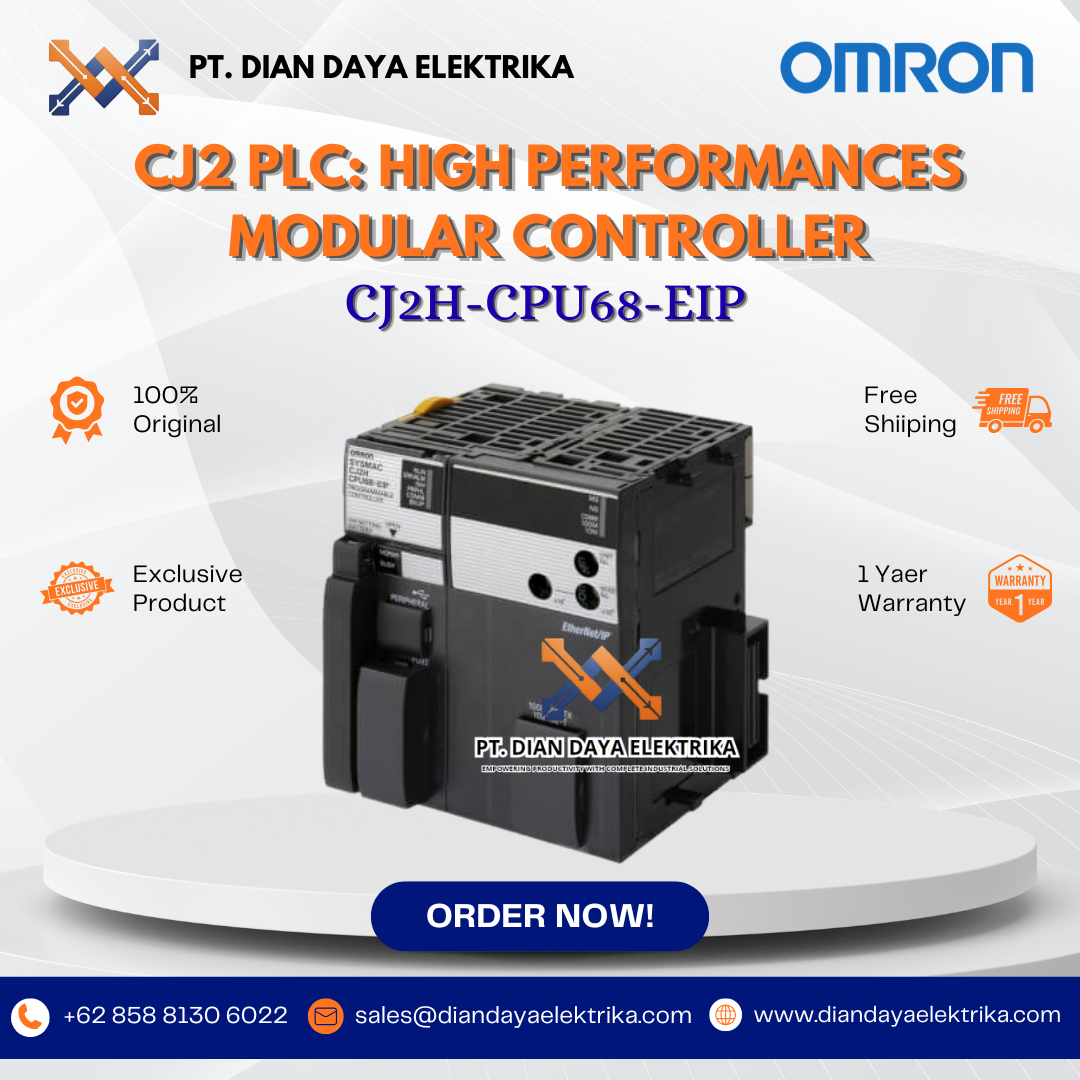 omron cj2h cpu68 eip high performances modular controller omron cj2h cpu68 eip high performances modular controller