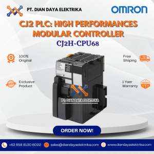 omron cj2h cpu68 high performances modular controller