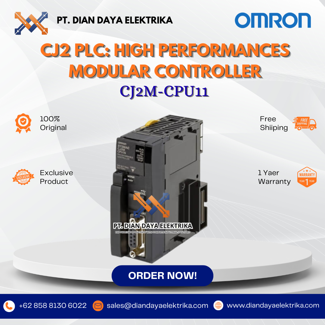 omron cj2m cpu11 high performances modular controller omron cj2m cpu11 high performances modular controller