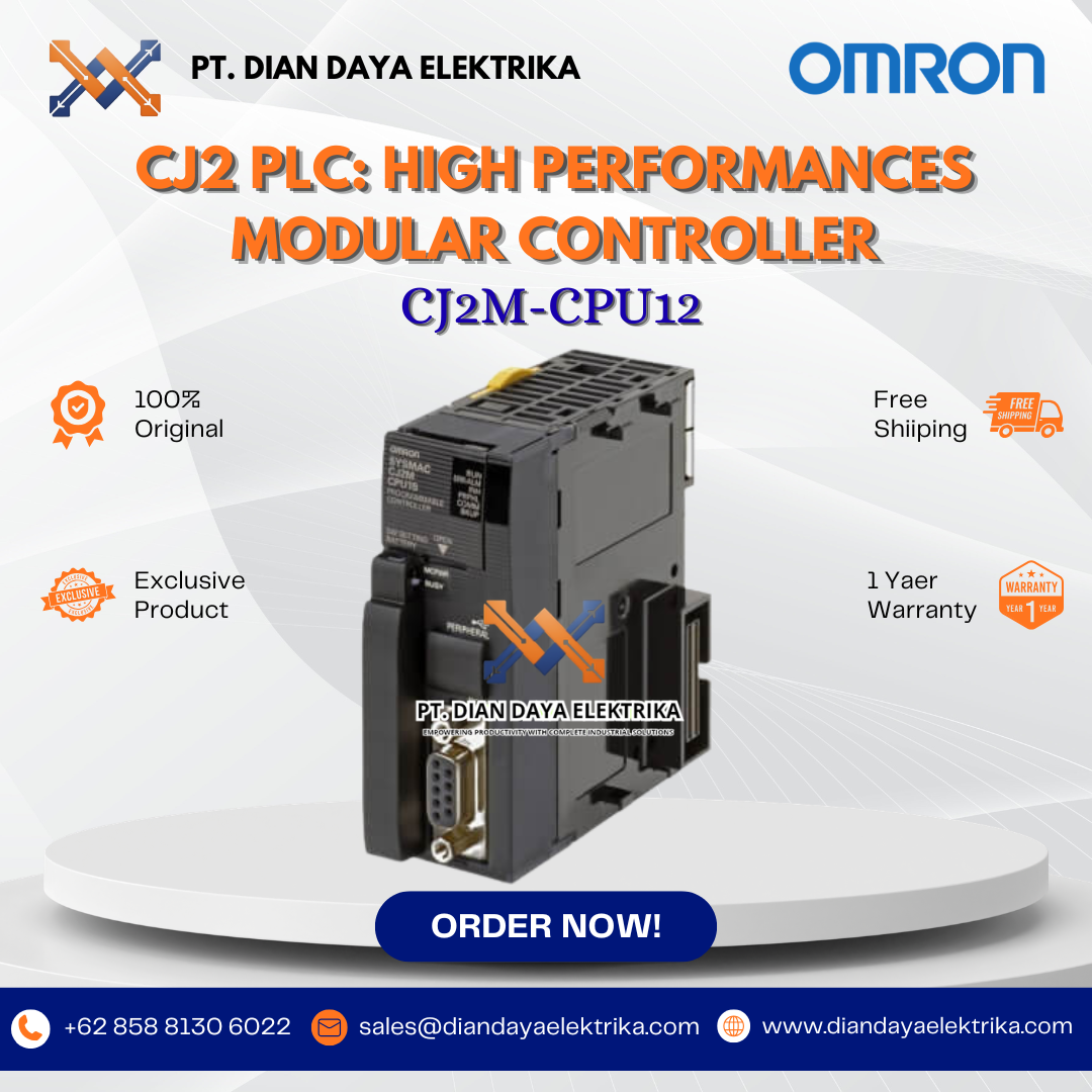 omron cj2m cpu12 high performances modular controller omron cj2m cpu12 high performances modular controller