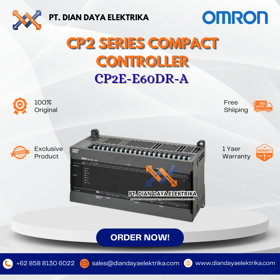 omron cp2e e60dr a compact controller omron cp2e e60dr a compact controller