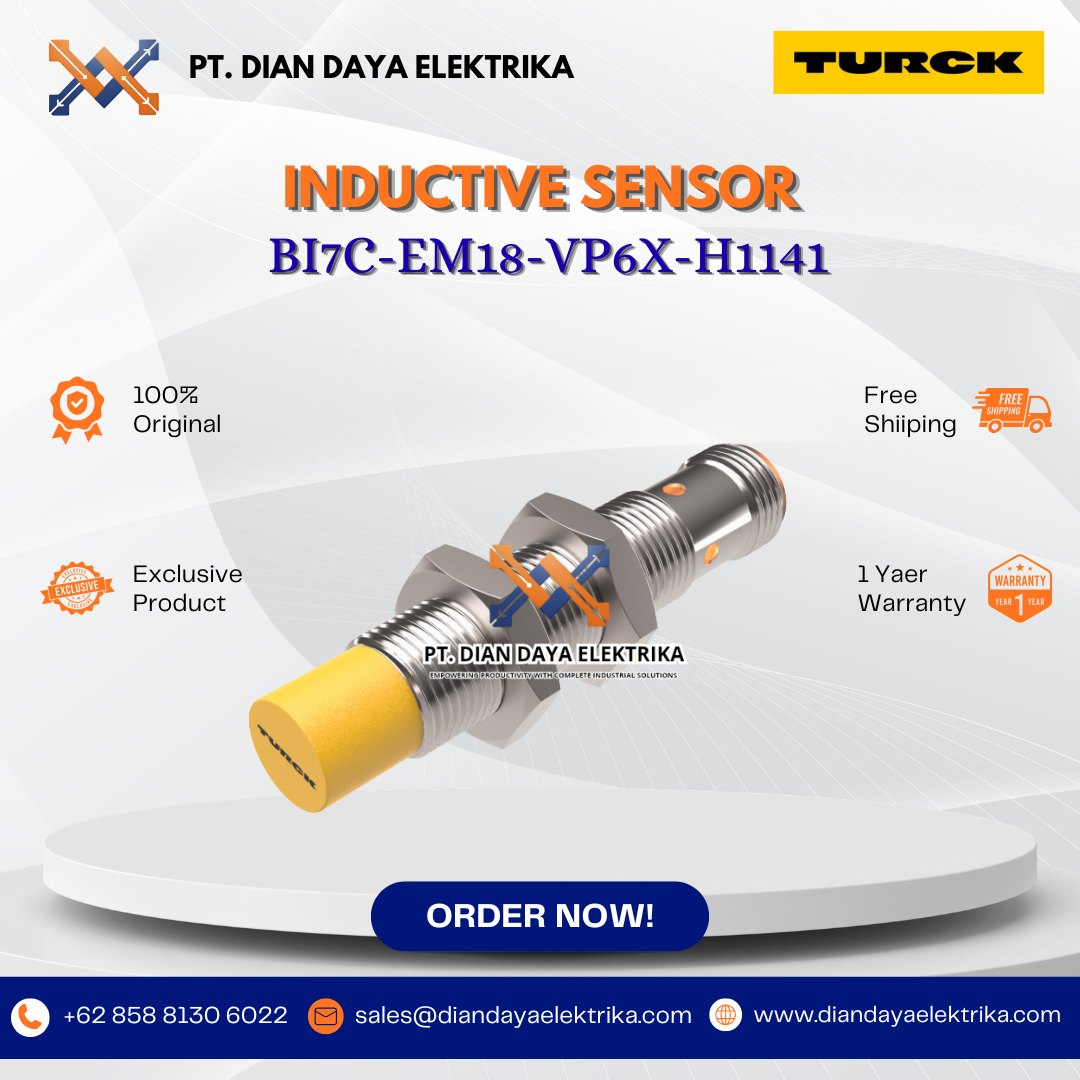 turck inductive sensor bi7c em18 vp6x h1141 turck inductive sensor bi7c em18 vp6x h1141
