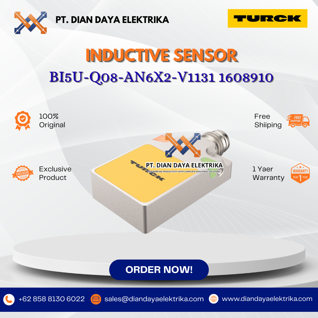 turck inductive sensor bi5u q08 an6x2 v1131 1608910 turck inductive sensor bi5u q08 an6x2 v1131 1608910