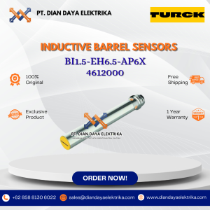turck inductive barrel sensors bi1.5 eh6.5 an6x 4612100