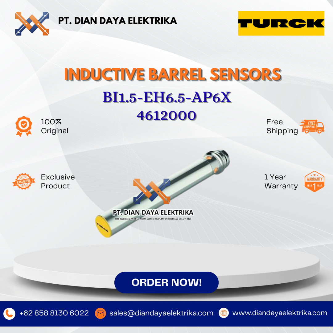 turck inductive barrel sensors bi1.5 eh6.5 an6x 4612100 turck inductive barrel sensors bi1.5 eh6.5 an6x 4612100