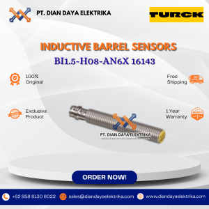 turck inductive barrel sensors bi1.5 h08 an6x 16143
