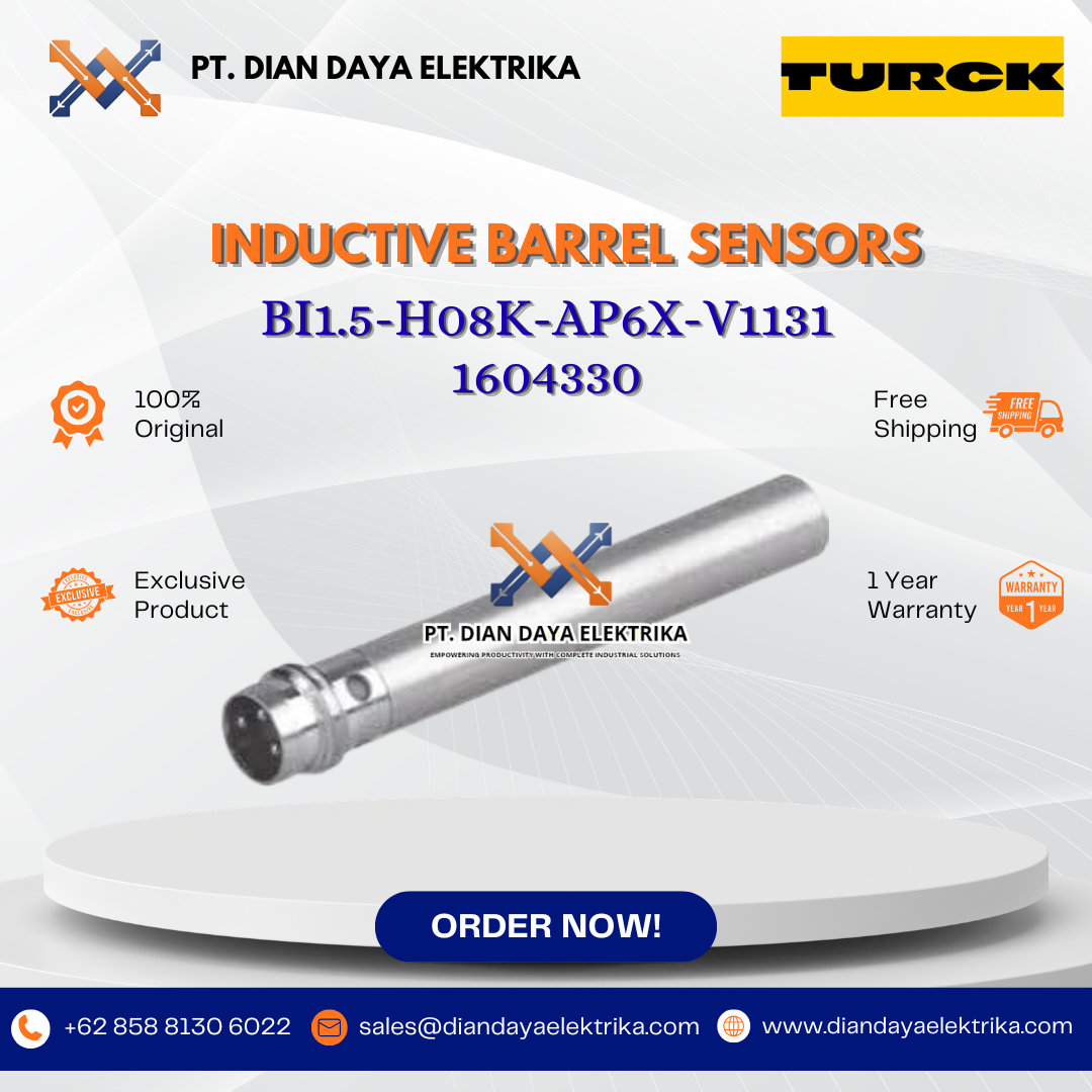 turck inductive barrel sensors bi1.5 h08k ap6x v1131 1604330 turck inductive barrel sensors bi1.5 h08k ap6x v1131 1604330