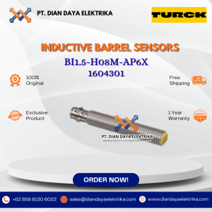 turck inductive barrel sensors bi1.5 h08m ap6x 1604301