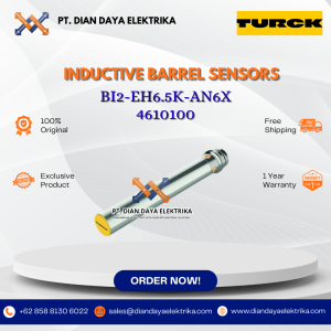 turck inductive barrel sensors bi2 eh6.5k an6x 4610100
