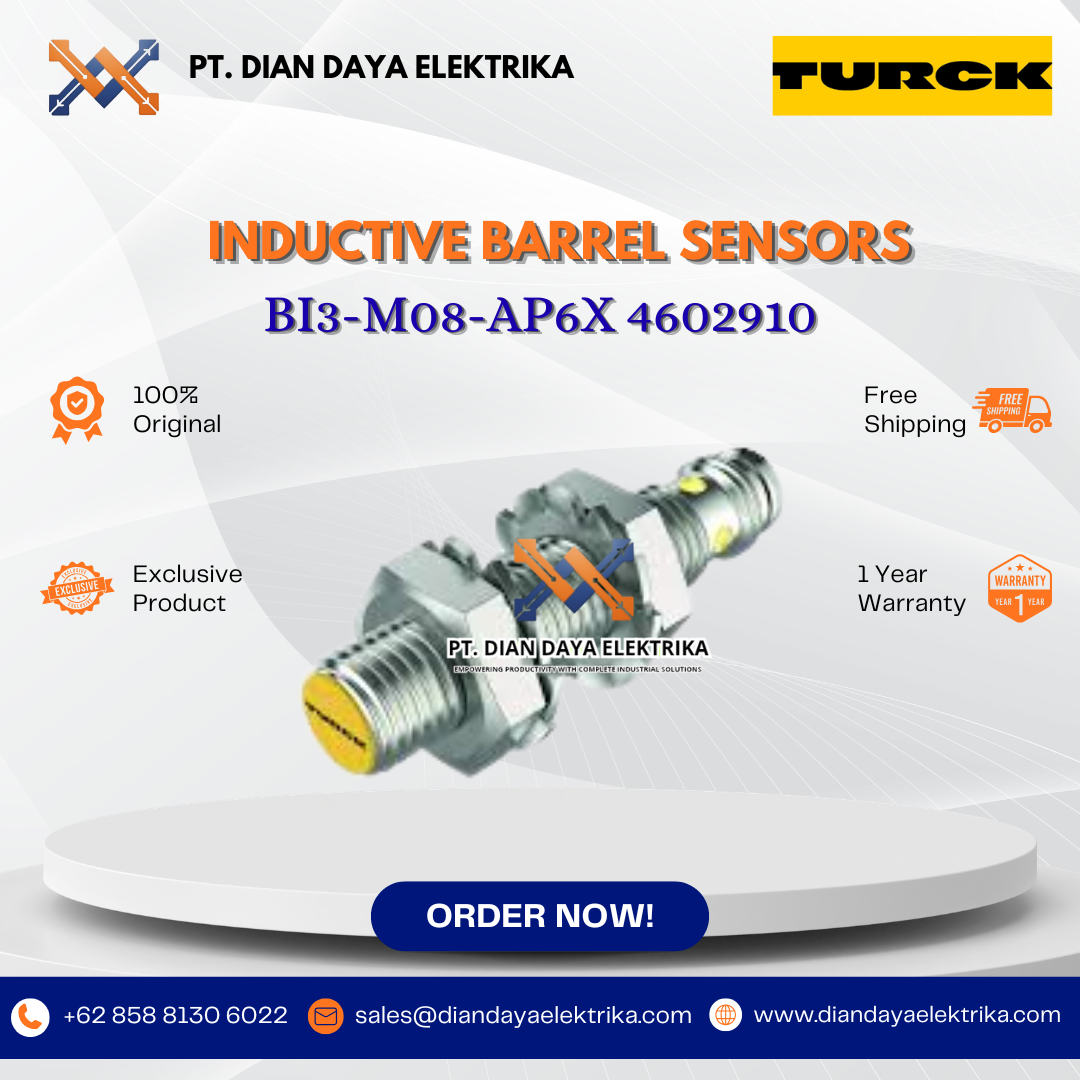 turck inductive barrel sensors bi3 m08 ap6x 4602910 turck inductive barrel sensors bi3 m08 ap6x 4602910
