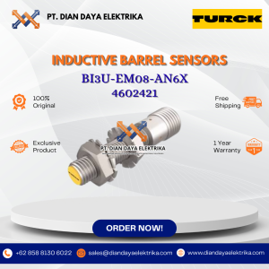 turck inductive barrel sensors bi3u em08 an6x 4602421