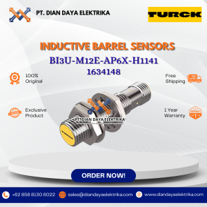 turck inductive barrel sensors bi3u m12e ap6x h1141 1634148