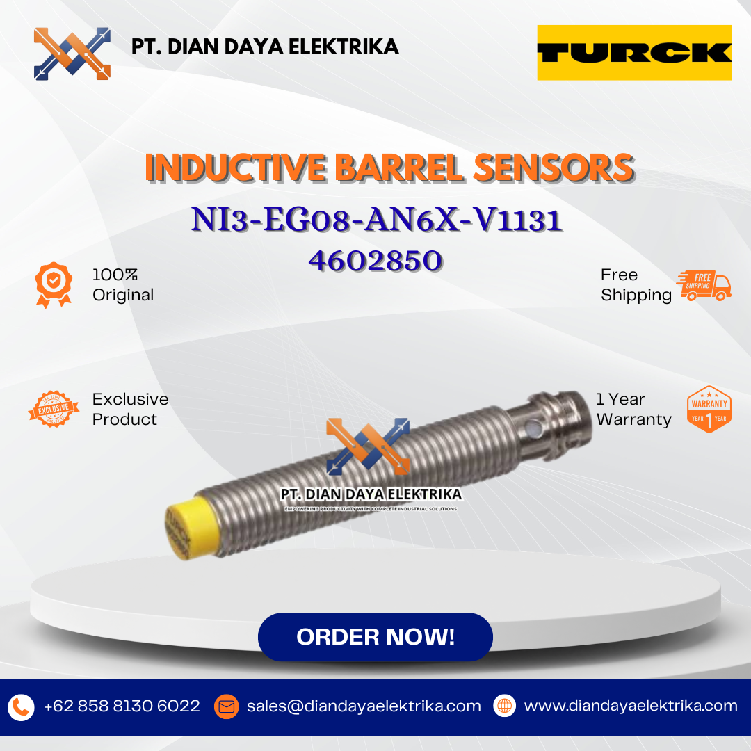 turck inductive barrel sensors ni3 eg08 an6x v1131 4602850 turck inductive barrel sensors ni3 eg08 an6x v1131 4602850