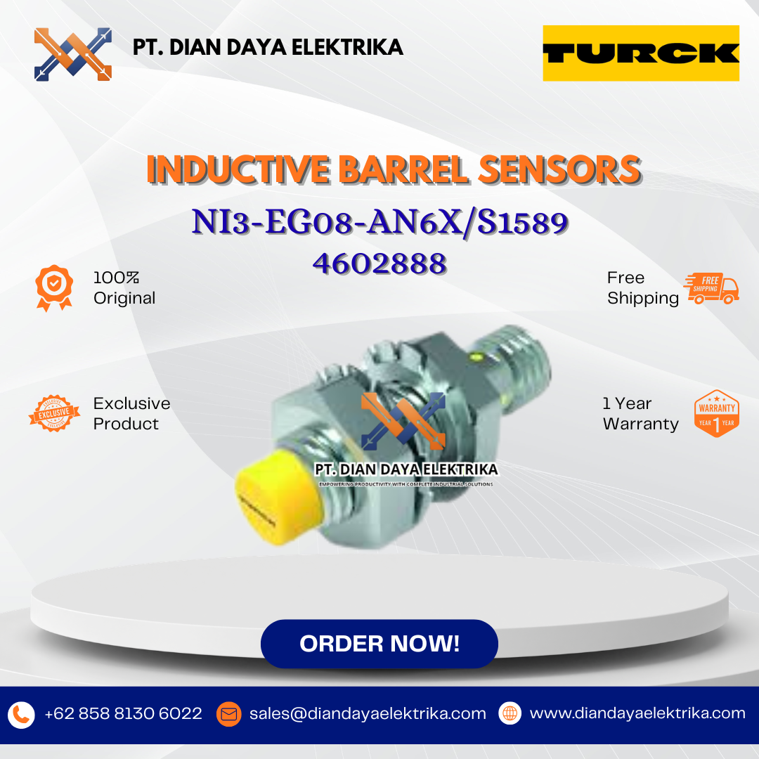 turck inductive barrel sensors ni3 eg08 an6x/s1589 4602888 turck inductive barrel sensors ni3 eg08 an6x/s1589 4602888