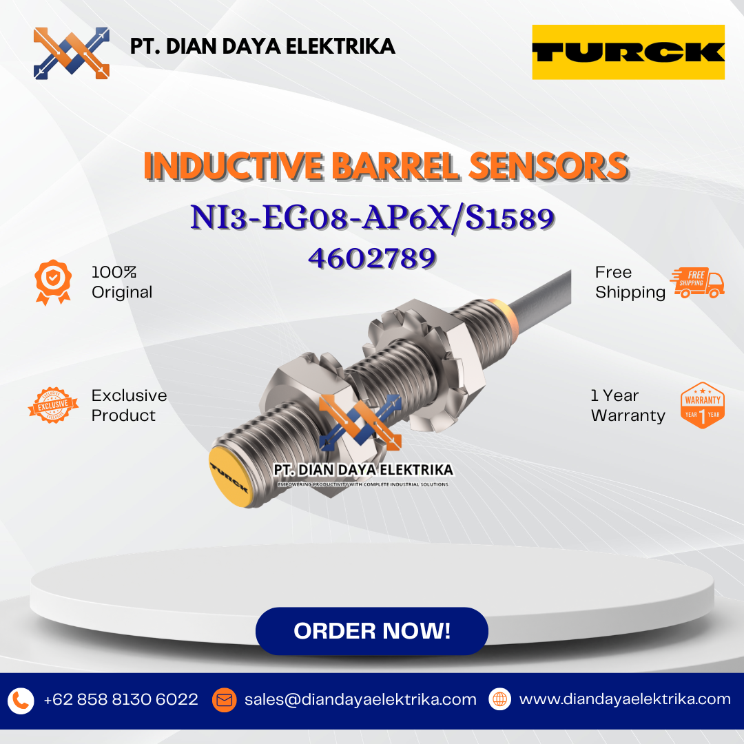 turck inductive barrel sensors ni3 eg08 ap6x/s1589 4602789 turck inductive barrel sensors ni3 eg08 ap6x/s1589 4602789