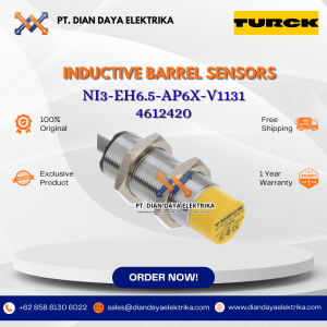 turck inductive barrel sensors ni3 eh6.5 ap6x v1131 4612420