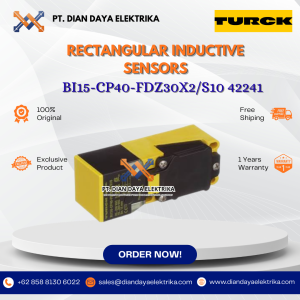 turck rectangular inductive sensors bi15 cp40 fdz30x2/s10 42241